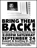 Bring Them Back!: Minnesotans Send a Message to Washington - September 24, 2005