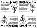 Plant Pink for Peace