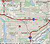 Map to Macalester College 3